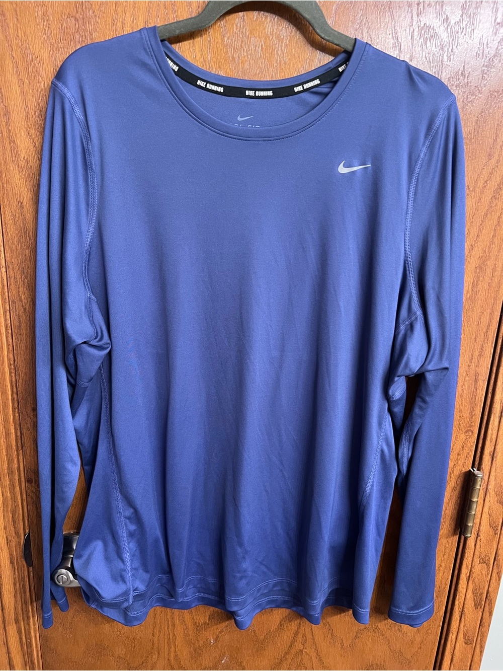Nike Long Sleeve Dri-FIT Shirt - Navy